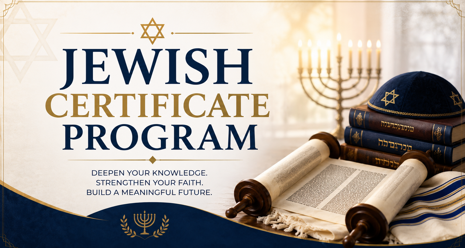 JEWISH CERTIFICATE PROGRAM