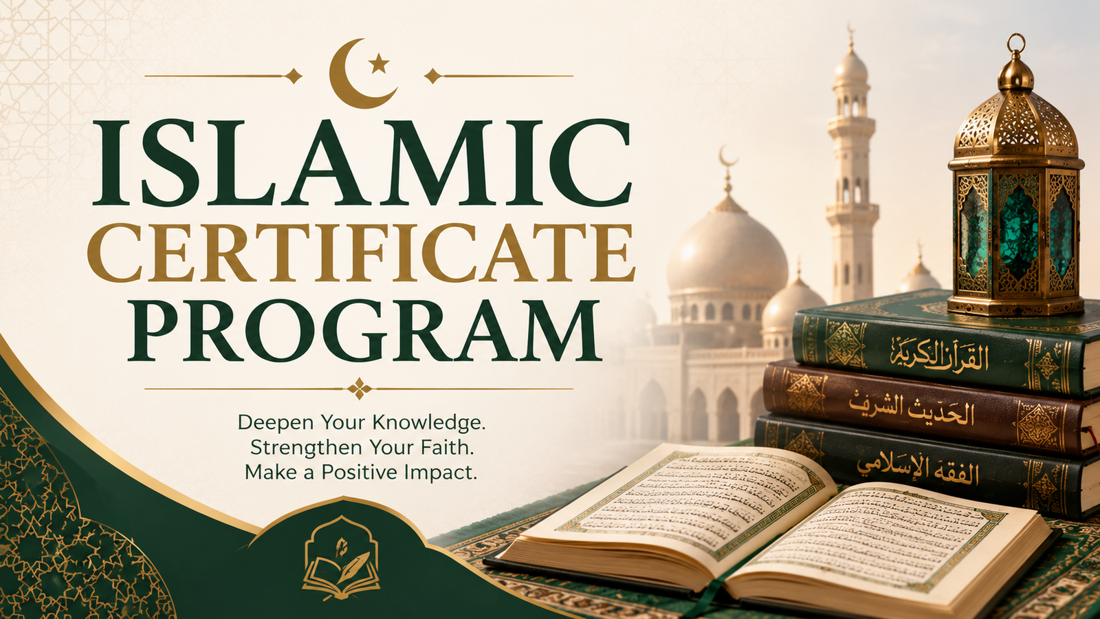 ISLAMIC CERTIFICATE PROGRAM